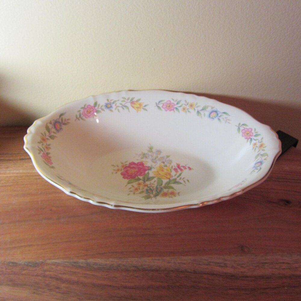 aberdeen oval floral serving bowl (W3964) ($100 on replacements)